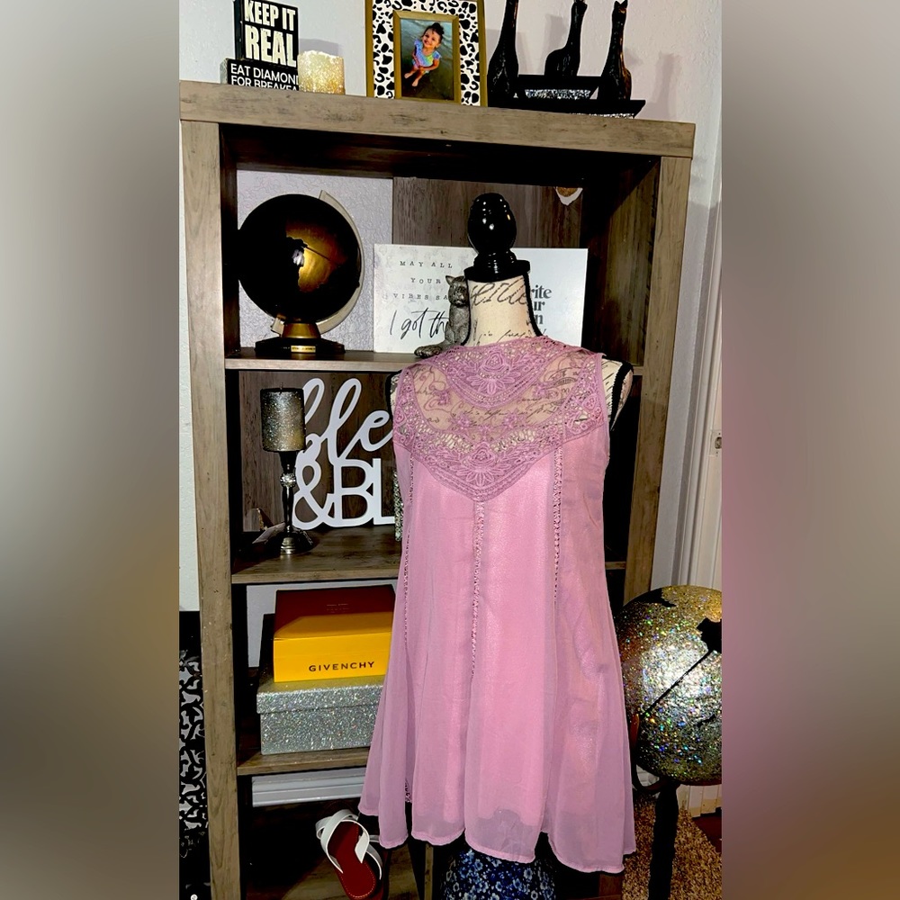 Cute powdered pink Dress